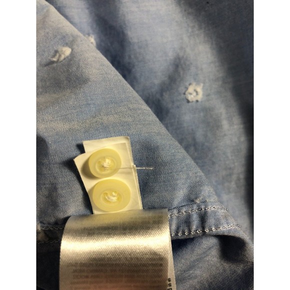 BANANA REPUBLIC Camden Fit Shirt Men's XL‎ Custom 078 Wash Short Sleeve Button - Picture 9 of 14